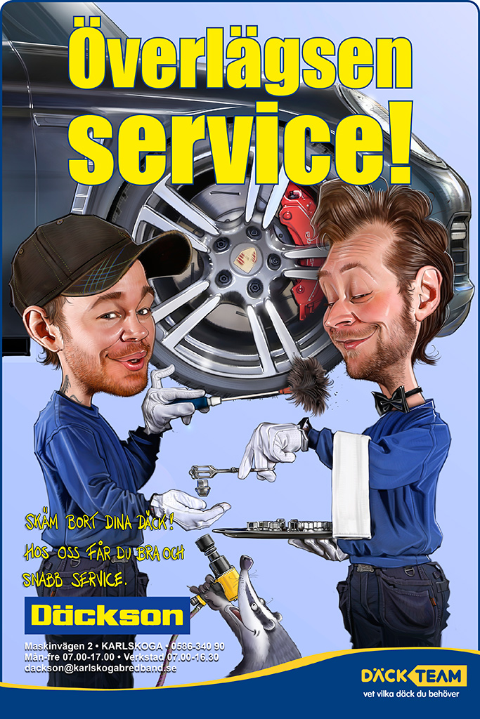 Överlägsen Service! Däckteam