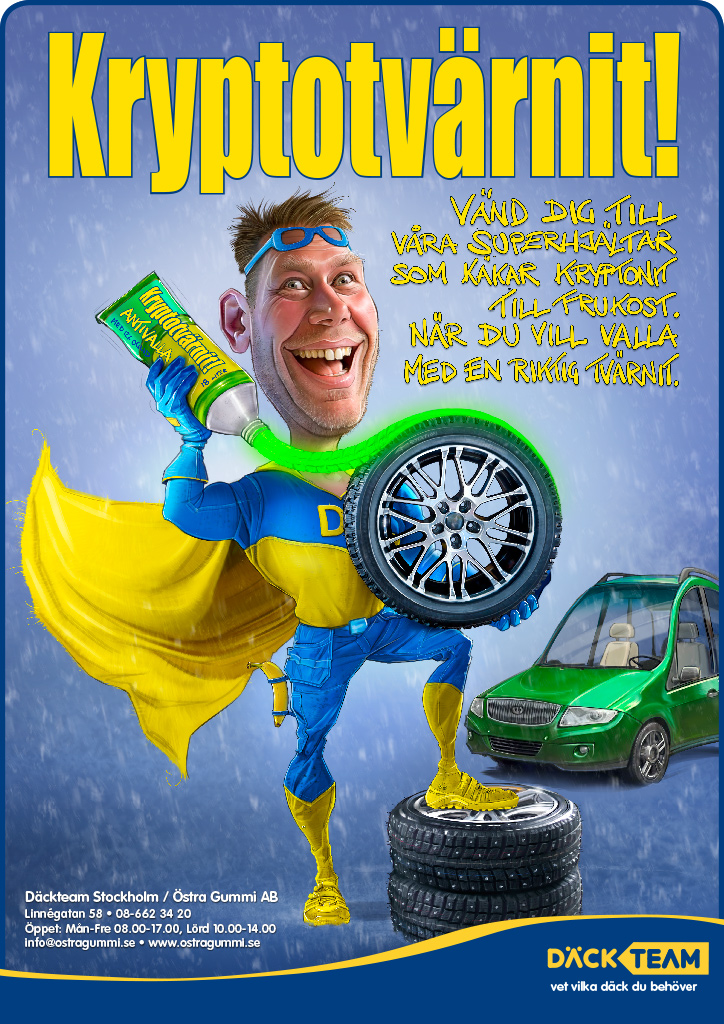 Däckteam Kampanj Kryptotvärnit
